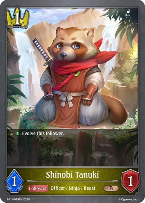 Shinobi Tanuki, BP11: Bullet of Fate BP11-029EN