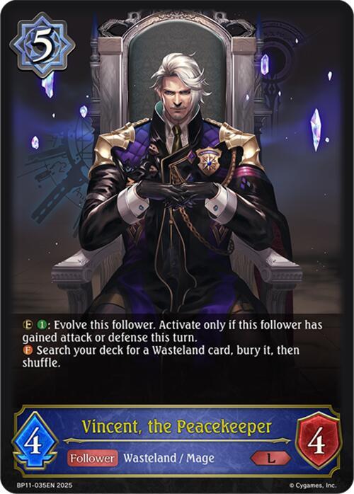 Vincent, the Peacekeeper, BP11: Bullet of Fate BP11-035EN