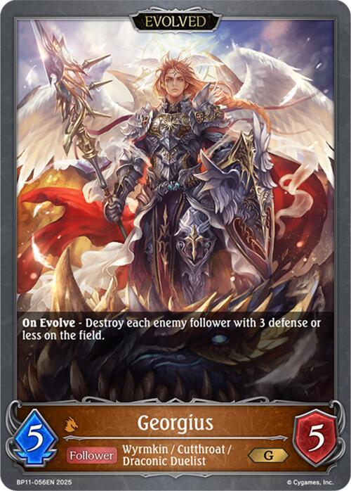 Georgius (Evolved), BP11: Bullet of Fate BP11-056EN