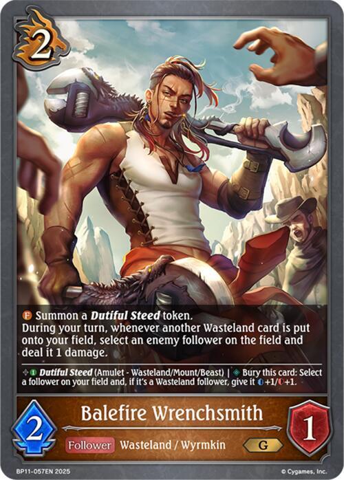 Balefire Wrenchsmith, BP11: Bullet of Fate BP11-057EN