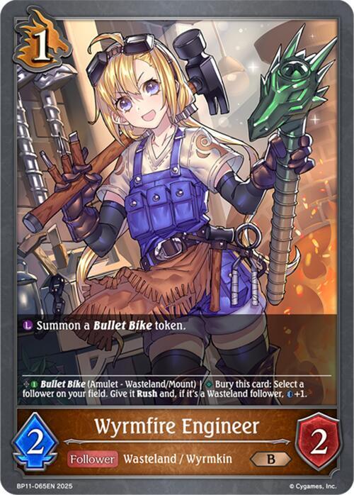 Wyrmfire Engineer, BP11: Bullet of Fate BP11-065EN