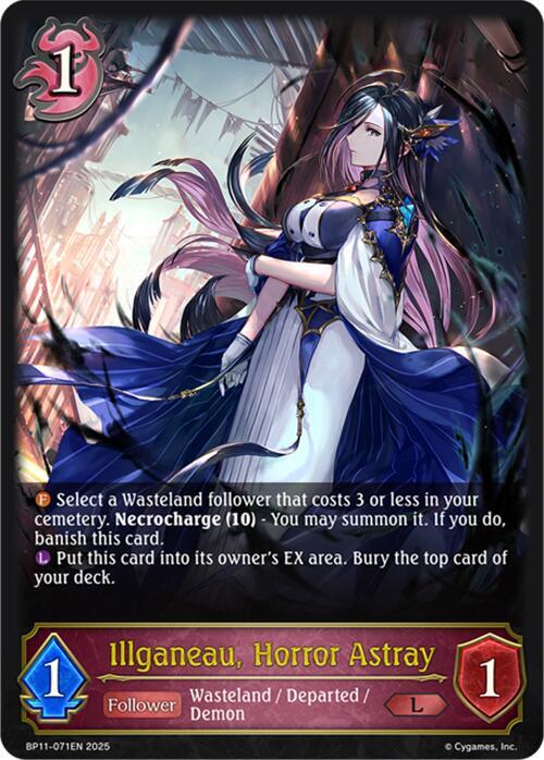 Illganeau, Horror Astray, BP11: Bullet of Fate BP11-071EN