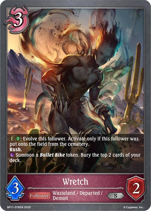 Wretch, BP11: Bullet of Fate BP11-076EN