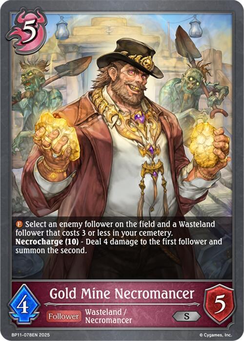 Gold Mine Necromancer, BP11: Bullet of Fate BP11-078EN