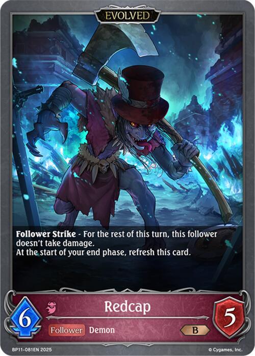 Redcap (Evolved), BP11: Bullet of Fate BP11-081EN