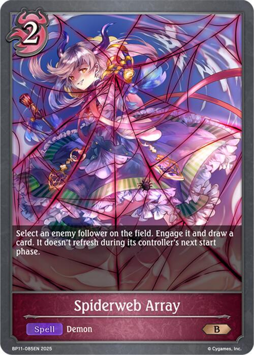 Spiderweb Array, BP11: Bullet of Fate BP11-085EN