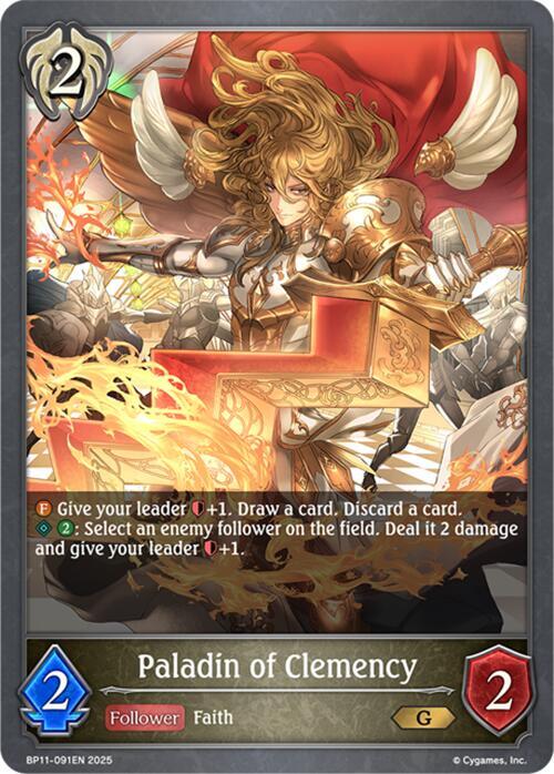 Paladin of Clemency, BP11: Bullet of Fate BP11-091EN
