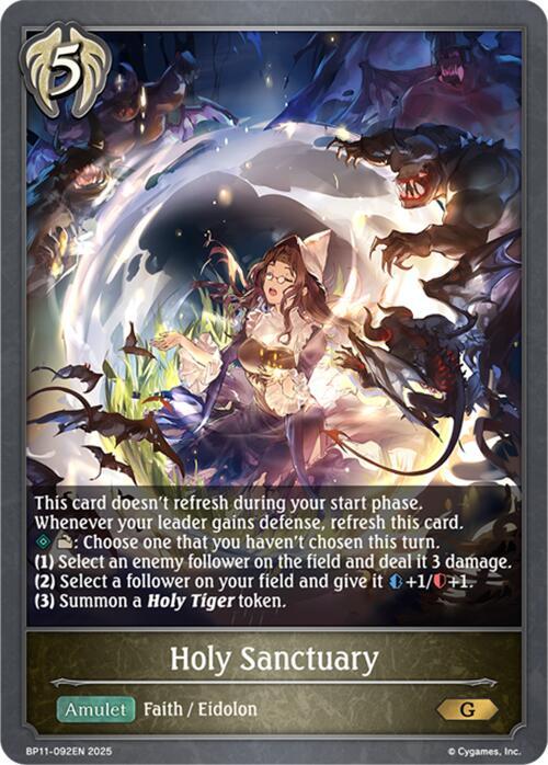 Holy Sanctuary, BP11: Bullet of Fate BP11-092EN