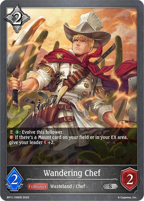 Wandering Chef, BP11: Bullet of Fate BP11-109EN