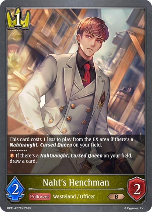 Naht's Henchman - P07 (Foil), BP11: Bullet of Fate BP11-P07EN