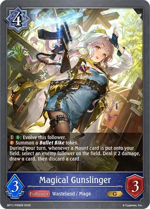 Magical Gunslinger - P09 (Foil), BP11: Bullet of Fate BP11-P09EN