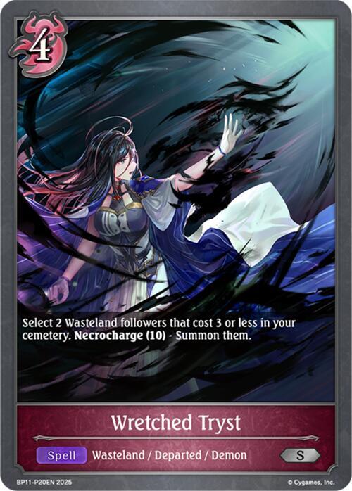 Wretched Tryst - P20 (Foil), BP11: Bullet of Fate BP11-P20EN