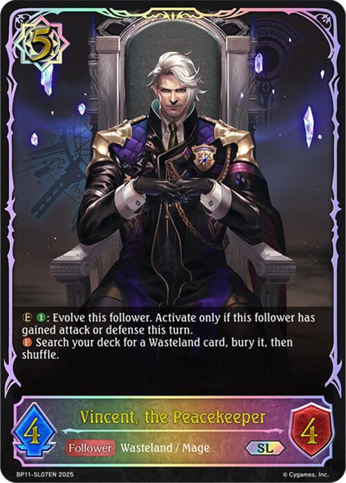 Vincent, the Peacekeeper (SL), BP11: Bullet of Fate BP11-SL07EN
