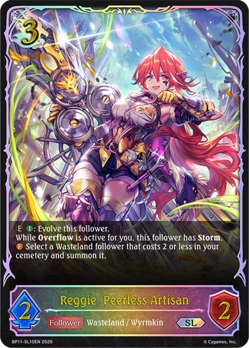 Reggie, Peerless Artisan (SL), BP11: Bullet of Fate BP11-SL10EN