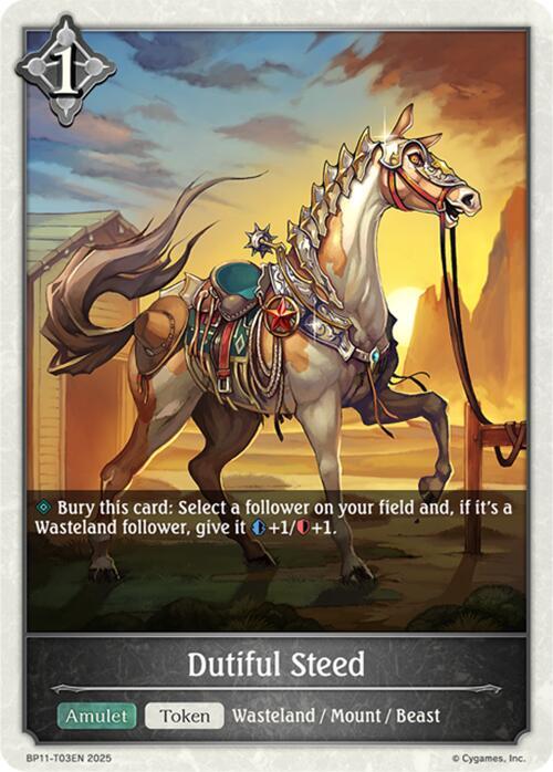 Dutiful Steed, BP11: Bullet of Fate BP11-T03EN