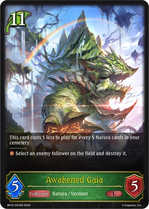 Awakened Gaia, BP12: Worldreaver’s Descent BP12-001EN