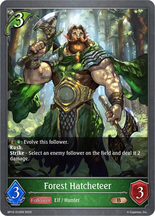 Forest Hatcheteer, BP12: Worldreaver’s Descent BP12-012EN