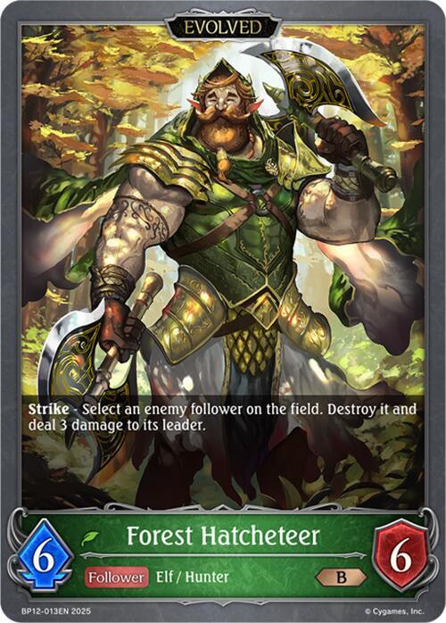 Forest Hatcheteer (Evolved), BP12: Worldreaver’s Descent BP12-013EN