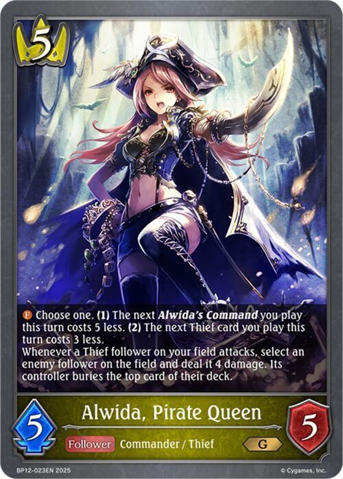 Alwida, Pirate Queen, BP12: Worldreaver’s Descent BP12-023EN