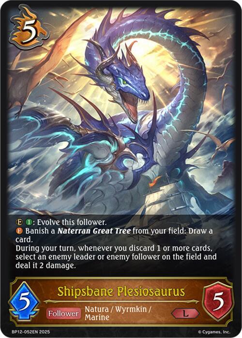 Shipsbane Plesiosaurus, BP12: Worldreaver’s Descent BP12-052EN