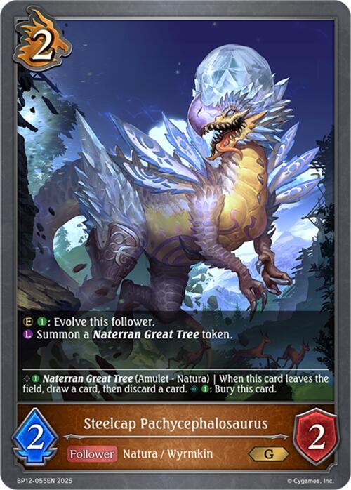 Steelcap Pachycephalosaurus, BP12: Worldreaver’s Descent BP12-055EN