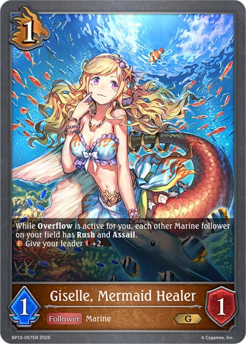 Giselle, Mermaid Healer, BP12: Worldreaver’s Descent BP12-057EN