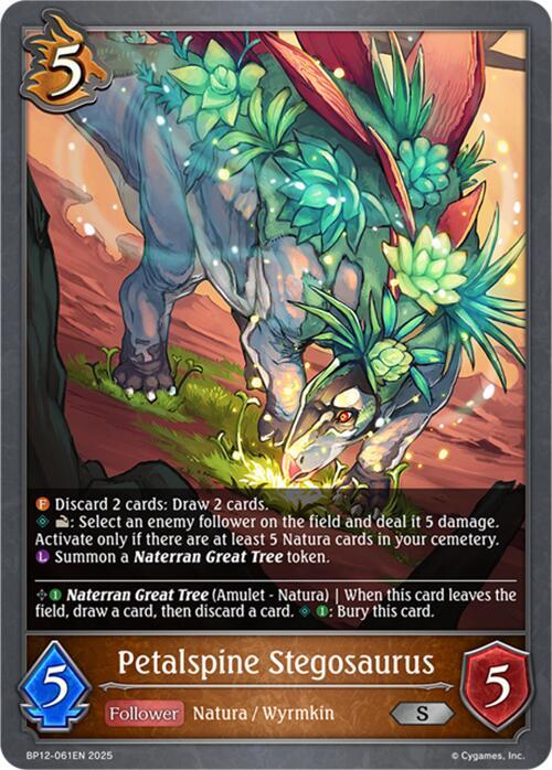 Petalspine Stegosaurus, BP12: Worldreaver’s Descent BP12-061EN