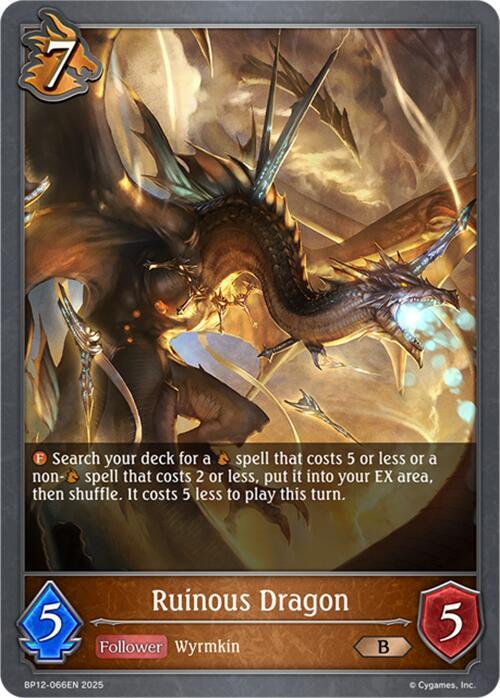 Ruinous Dragon, BP12: Worldreaver’s Descent BP12-066EN
