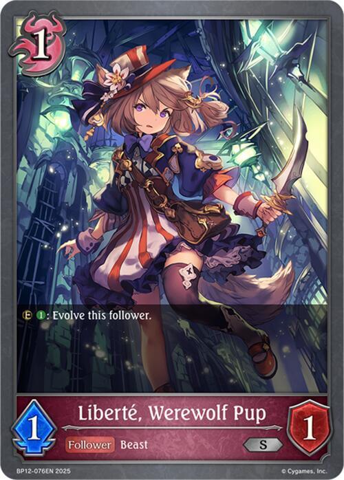 Liberte, Werewolf Pup, BP12: Worldreaver’s Descent BP12-076EN