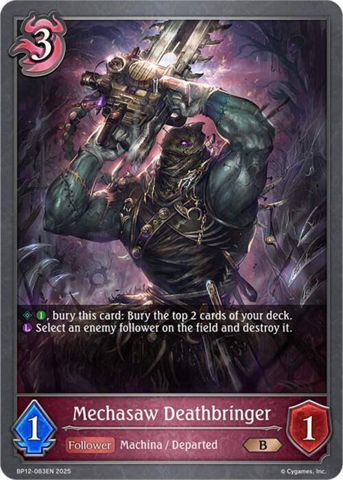 Mechasaw Deathbringer, BP12: Worldreaver’s Descent BP12-083EN