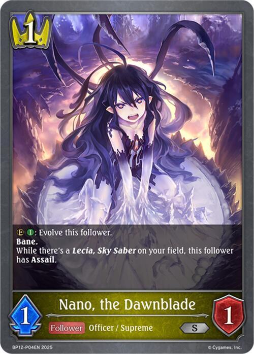 Nano, the Dawnblade - P04 (Foil), BP12: Worldreaver’s Descent BP12-P04EN