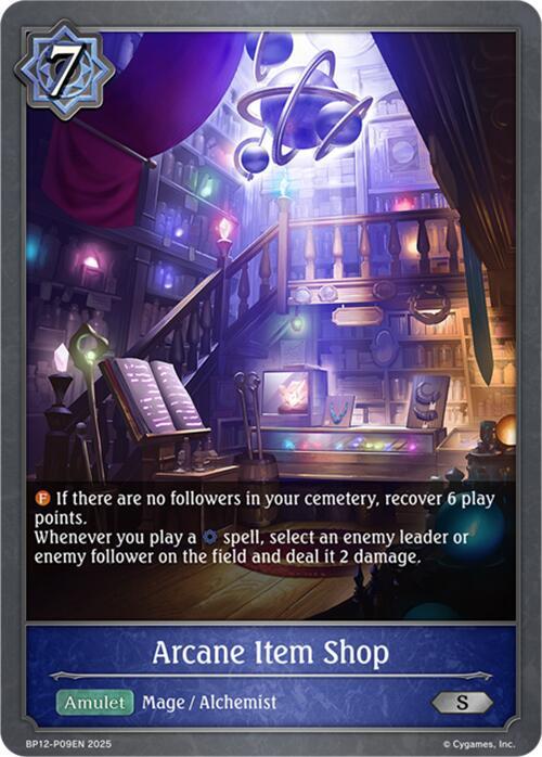 Arcane Item Shop - P09 (Foil), BP12: Worldreaver’s Descent BP12-P09EN