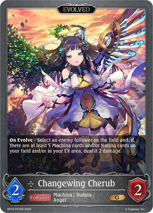 Changewing Cherub (Evolved) - P21 (Foil), BP12: Worldreaver’s Descent BP12-P21EN