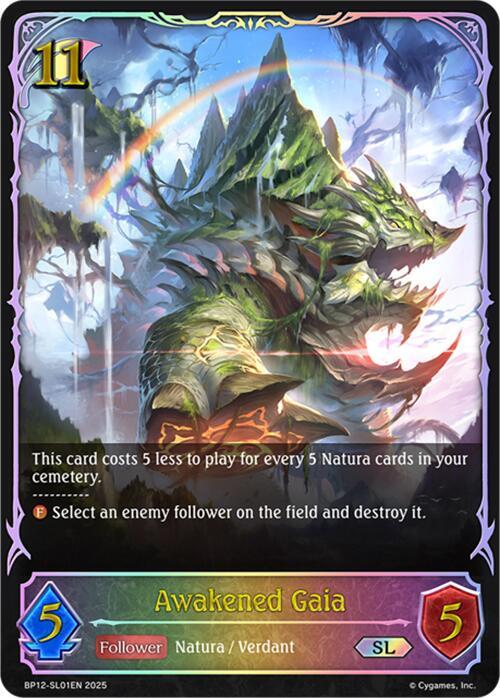 Awakened Gaia (SL), BP12: Worldreaver’s Descent BP12-SL01EN