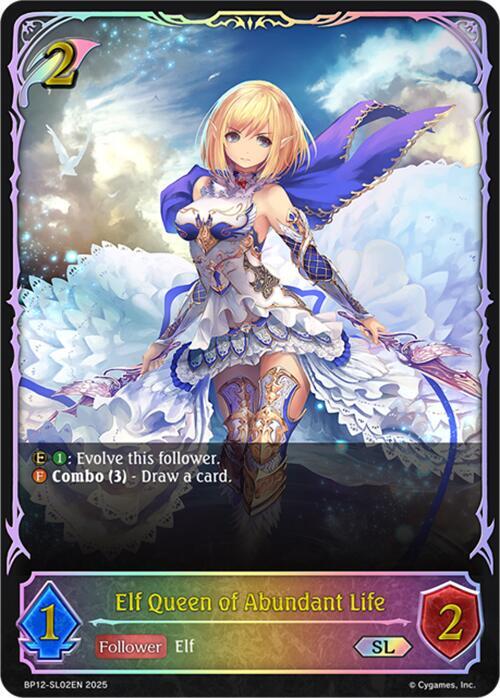 Elf Queen of Abundant Life (SL), BP12: Worldreaver’s Descent BP12-SL02EN
