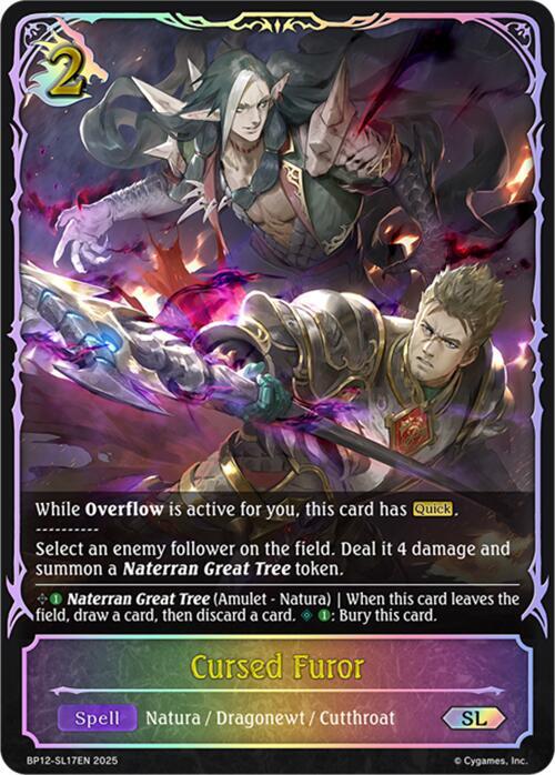 Cursed Furor (SL), BP12: Worldreaver’s Descent BP12-SL17EN
