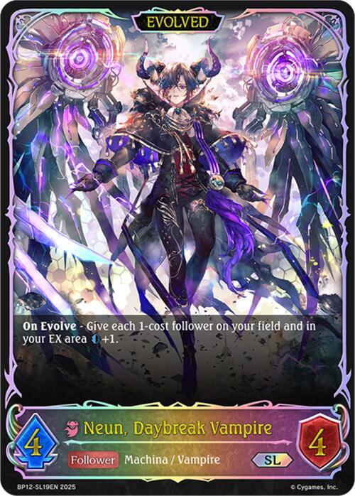 Neun, Daybreak Vampire (Evolved) (SL), BP12: Worldreaver’s Descent BP12-SL19EN