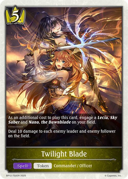 Twilight Blade, BP12: Worldreaver’s Descent BP12-T02EN