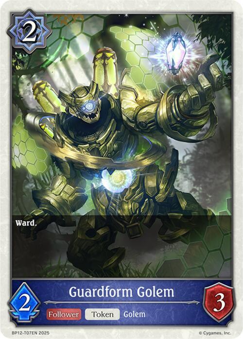Guardform Golem, BP12: Worldreaver’s Descent BP12-T07EN