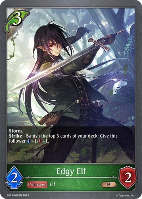 Edgy Elf, BP13: Dominion of Darkness BP13-015EN