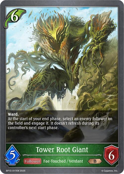 Tower Root Giant, BP13: Dominion of Darkness BP13-017EN