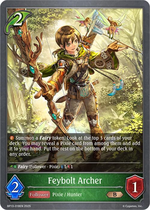 Feybolt Archer, BP13: Dominion of Darkness BP13-018EN