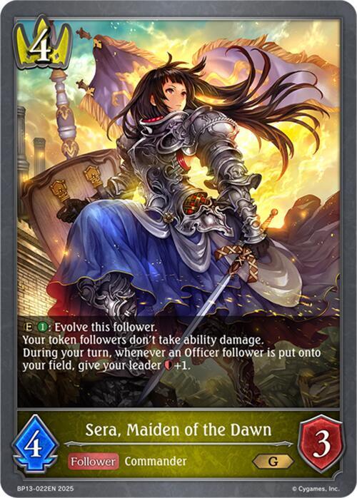 Sera, Maiden of the Dawn, BP13: Dominion of Darkness BP13-022EN