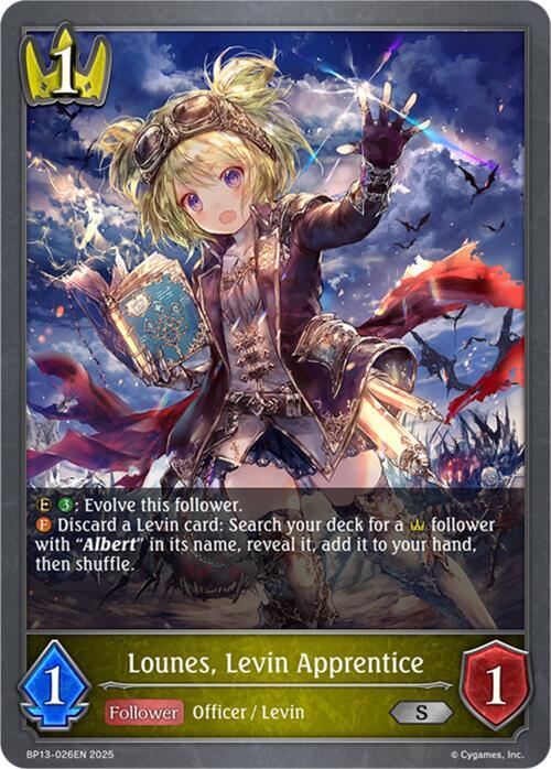 Lounes, Levin Apprentice, BP13: Dominion of Darkness BP13-026EN