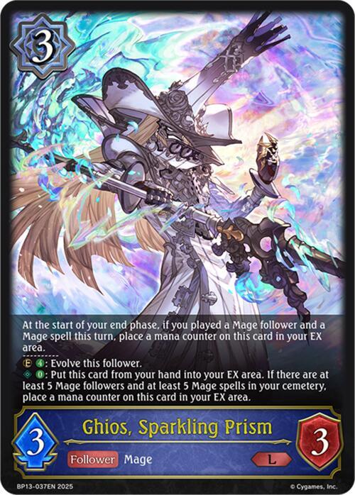 Ghios, Sparkling Prism, BP13: Dominion of Darkness BP13-037EN
