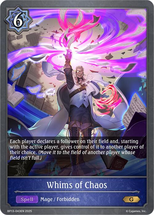 Whims of Chaos, BP13: Dominion of Darkness BP13-043EN