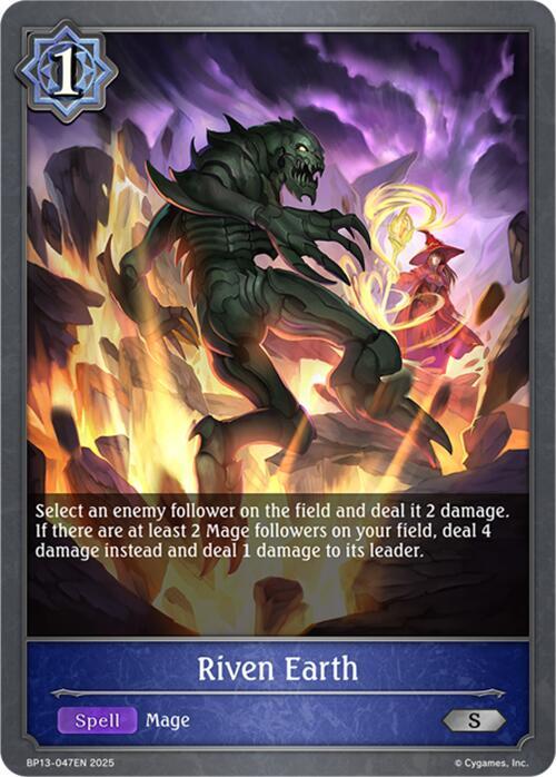 Riven Earth, BP13: Dominion of Darkness BP13-047EN