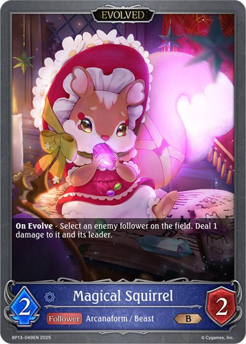 Magical Squirrel (Evolved), BP13: Dominion of Darkness BP13-049EN