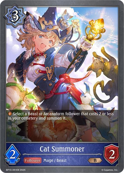Cat Summoner, BP13: Dominion of Darkness BP13-051EN
