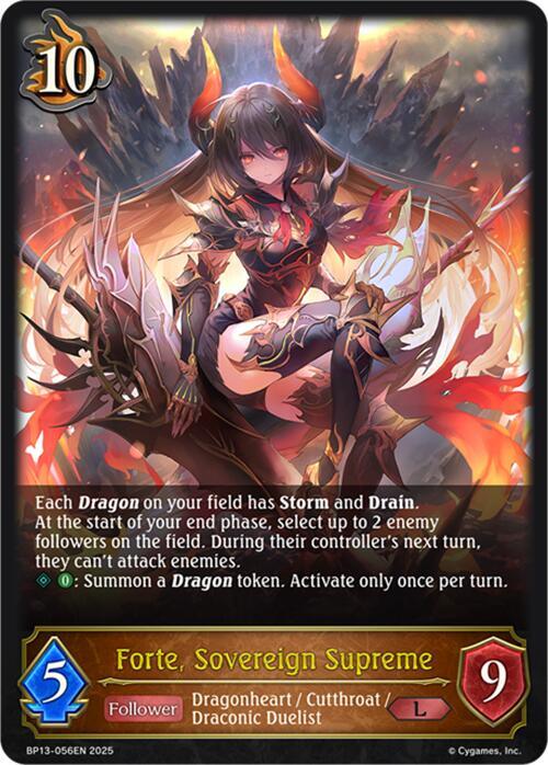 Forte, Sovereign Supreme, BP13: Dominion of Darkness BP13-056EN